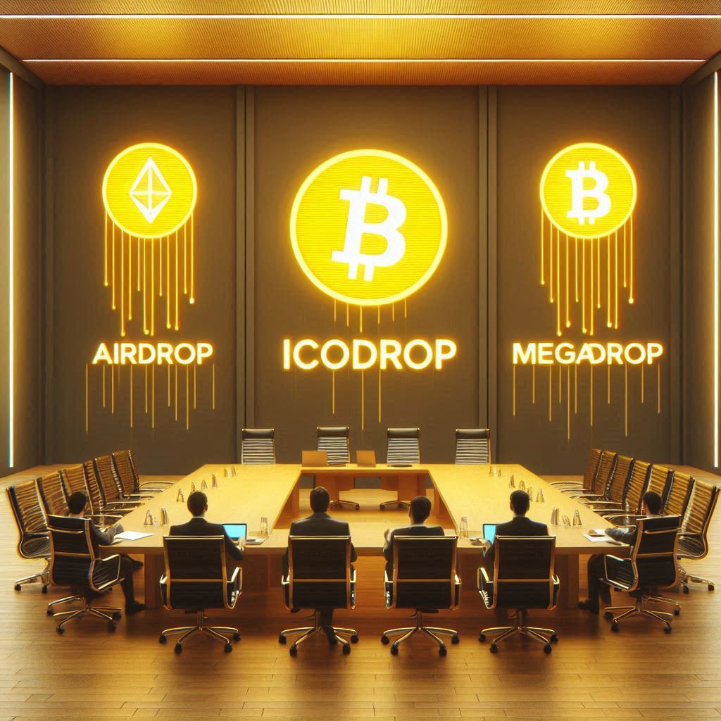 AirDrop, ICODrop và MegaDrop là gì? sự khác biệt ra sao?