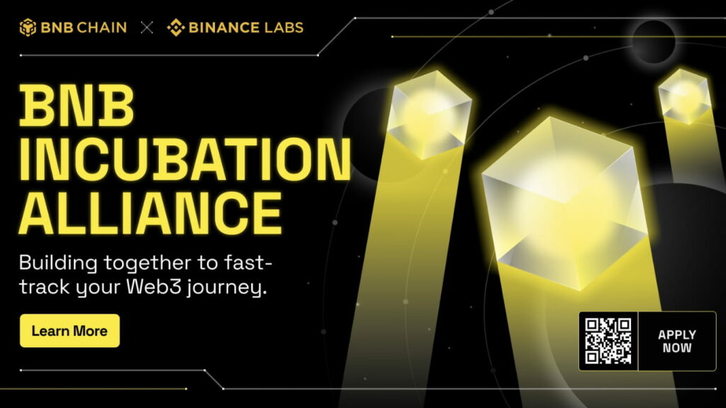 BNB Chain và Binance Labs ra mắt BNB Incubation Alliance để thúc đẩy đổi mới blockchain giai đoạn đầu