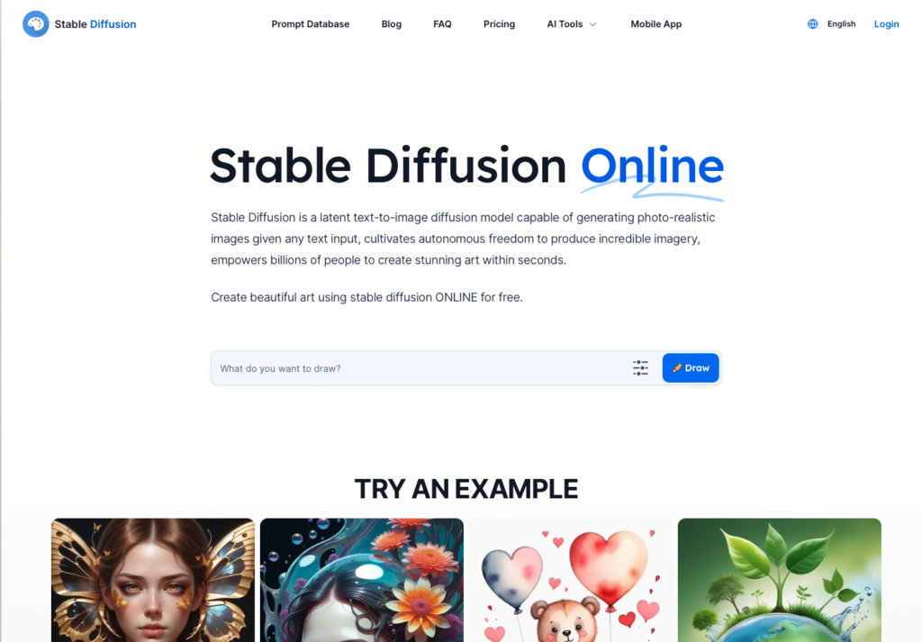 Truy Cập Stable Diffusion