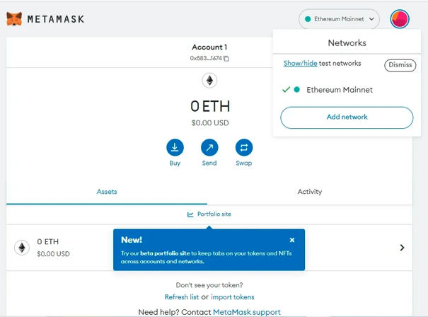 Thêm Mạng Arbitrum Vào MetaMask