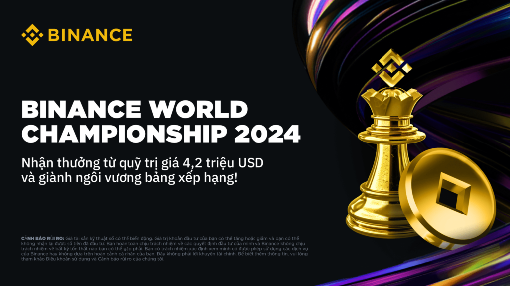 Binance ra mắt cuộc thi Binance World Championship lần đầu tiên với quỹ thưởng tiền mã hóa hơn 4,2 triệu USD