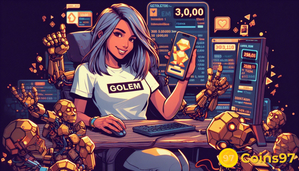 Dự án Golem bán 36,000 ETH còn lại 230,000 ETH